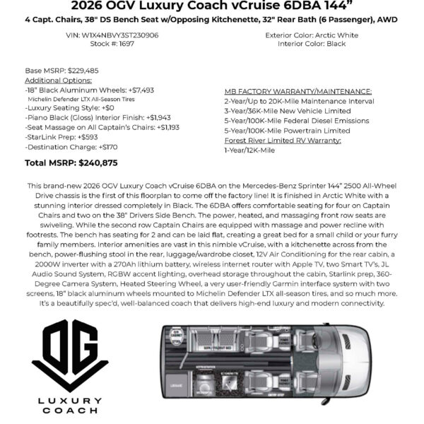 1697 6DBA Window Sticker